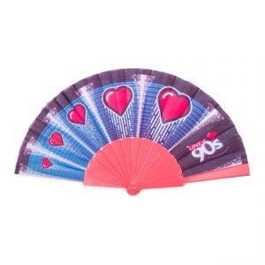 Abanico Love the 90s abierto