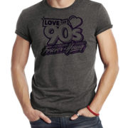 Camiseta-Forever-Young-Gris