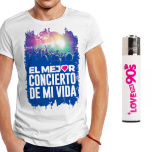camiseta-el-mejor-concierto-blanca-azul-mechero